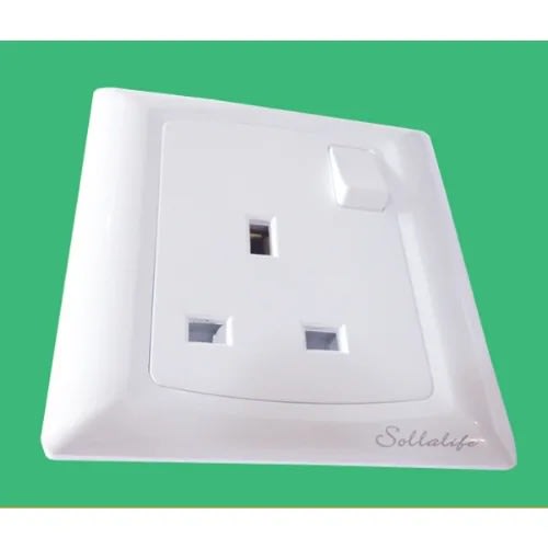 13a 1gang Switched Electric Socket