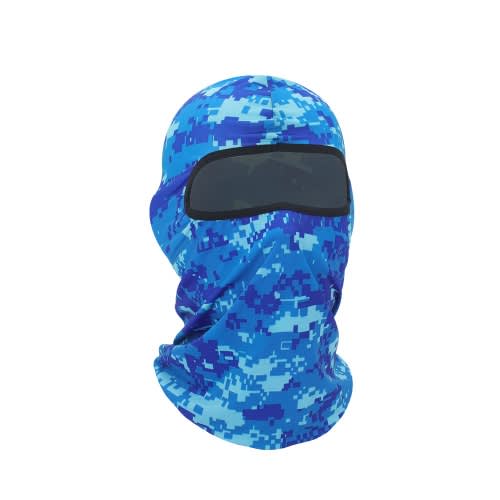 Cover Face Mask - Digital Sapphire Blue