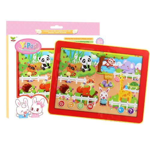 English Smart Learning Rabbit Zoo Kids Educational Y pad Tablet