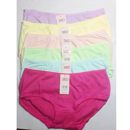 Ladies Cotton Panties -6 Pieces