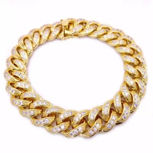 Gold  Cuban Bracelet