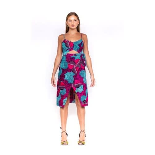 Queen Of Sheba New York Falls Wrap Dress