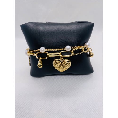 Layered Bracelet- Gold