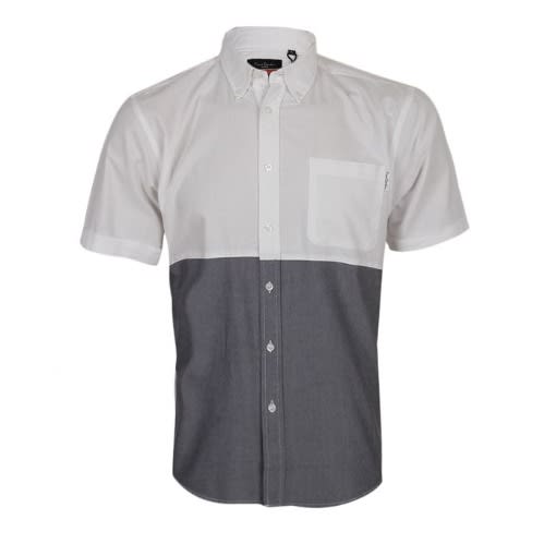 Men's Regular-fit Double-block Shirt - Multi