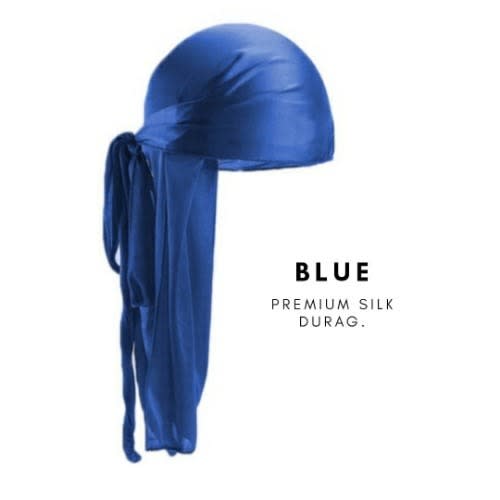 Priddi Blank Durag -  Navy Blue