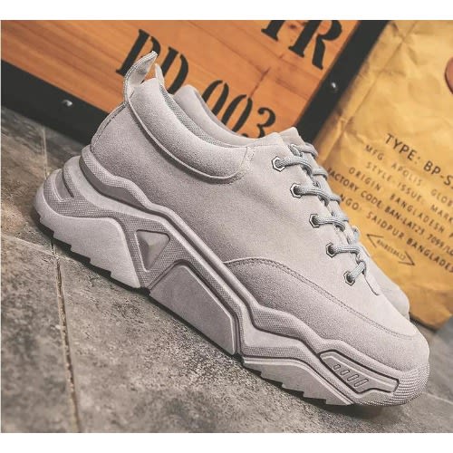 Men's Laceup Sneakers - Multicolour