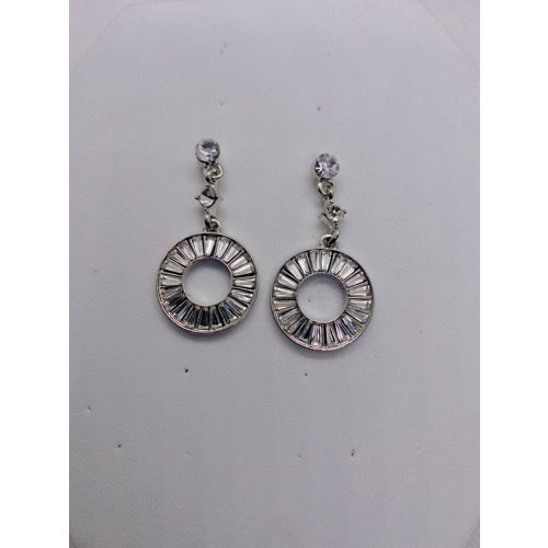Ladies Party Earrings - Silver