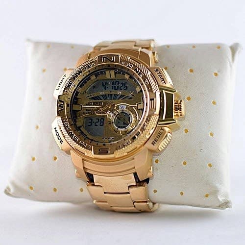 Water Proof Watch - Gold