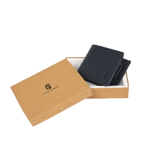 Peter Gurbani Leather Wallet - Blue