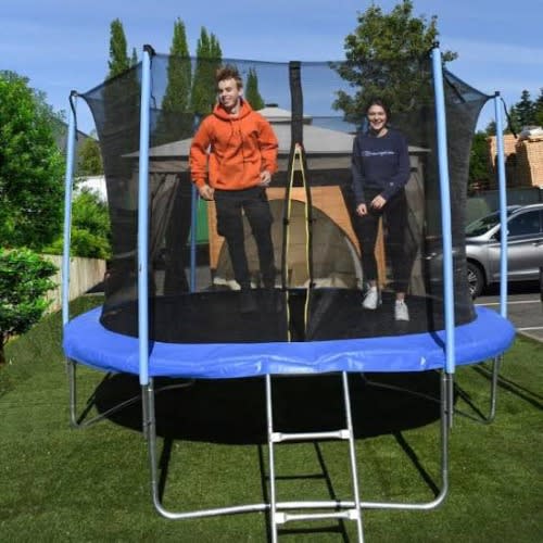 8ft Kid's Trampoline With Safety Net