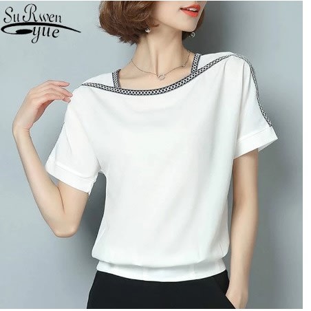 Women's Trendy White  Blouse
