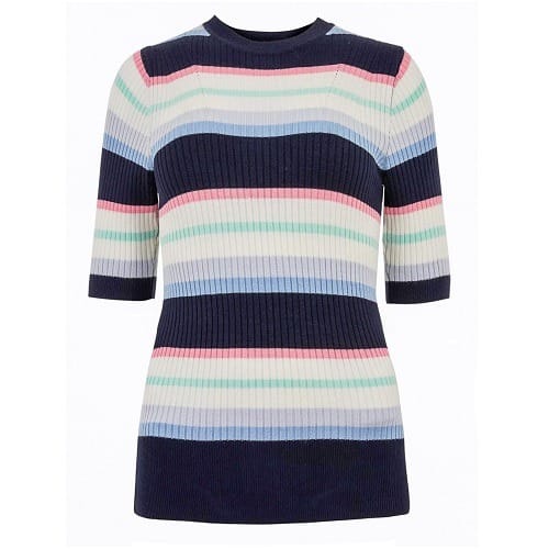 Striped Crew Neck Jumper