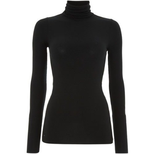 Turtle Neck Long Sleeve - Black