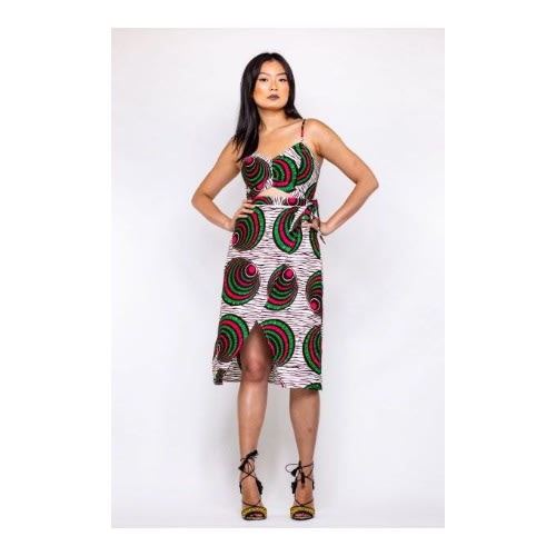 Queen Of Sheba New York Falls Wrap Dress