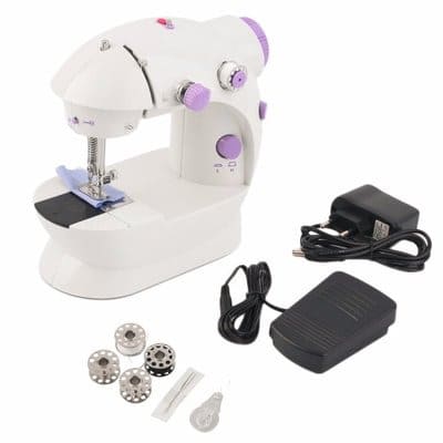 Adaptor & Foot Pedal Multifunction Desktop Sewing Machine