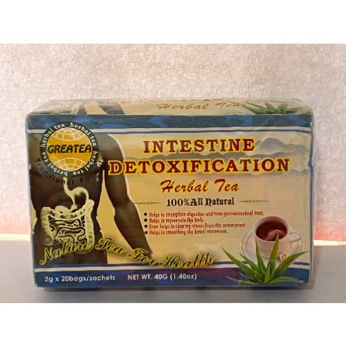 Great Intestine Detoxification Herbal Tea - 20 Teabags