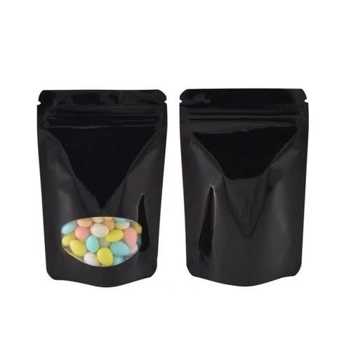 Self Stand Resealable Packaging Pouch - 18cmx26cm - 50 Pieces