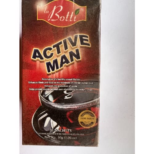 Active Man Tea – For Sexual Health – 20satchets