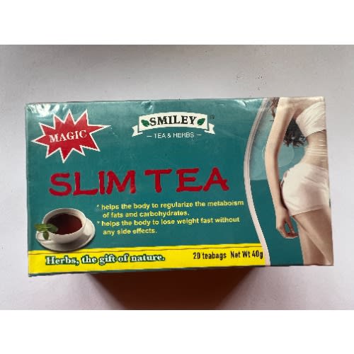 Smiley 100% Natural Herbal Magic Slim Tea - 20bags
