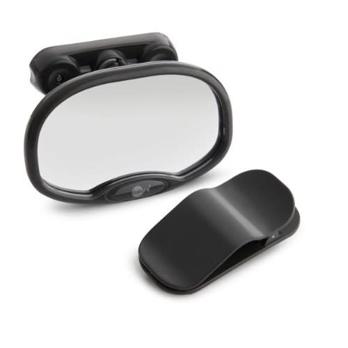 2-in-1 Baby Auto Mirror + Secure Grip Suction Cup Attachment
