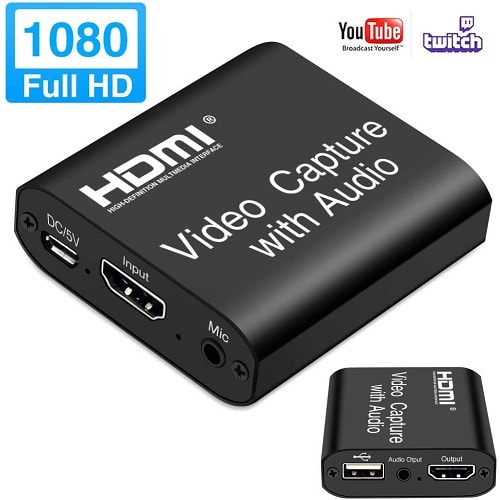 4K HD 1080P USB 2.0 HDMI Capture Card For Live Streaming Video Recording