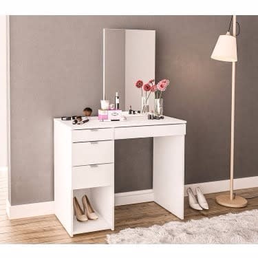 Camden Dressing Table, White