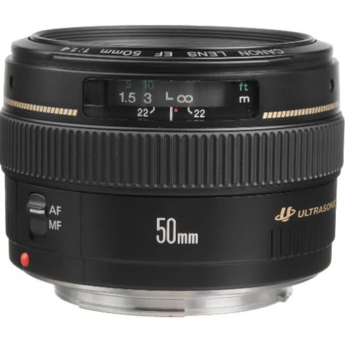 Ef 50mm F/1.4 Usm Lens - Black