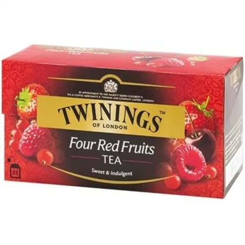 Twinings Four Red Fruits Black Tea.