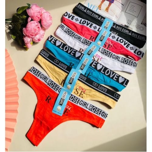 Lovely Cotton G-string Pant - 6pieces