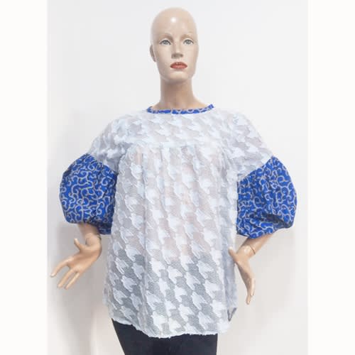 Jaye Ankara Mixed Top