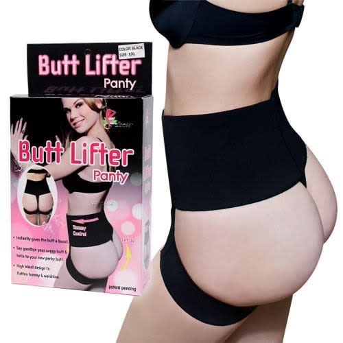 Butt Lifter Panty & Hip Enhancer - Black