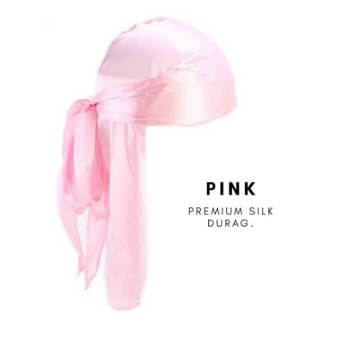 Priddi Blank Pink Durag