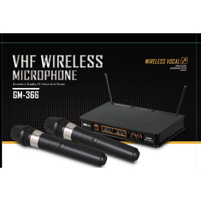 Professional Wireless Microphone System - Gm-366