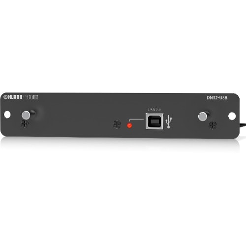Klark Teknik - Expansion Module With Up To 32 Bidirectional Channels - Dn32-usb