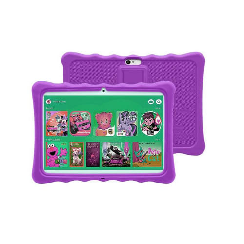 B-2020 Dual Sim Hd Tablet For Kids - Purple