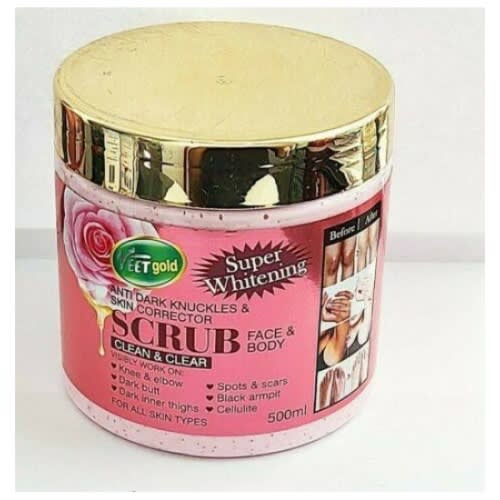 Veet Gold Anti Dark Knuckle And Skin Corrector Scrub - 300g