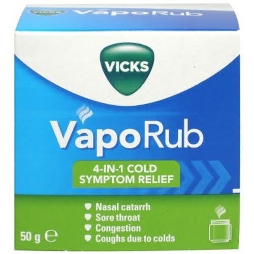 Vaporub 4 In 1 Syptom Relief 50g