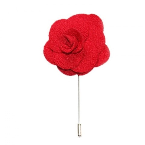 Lapel Pin Roses- Red