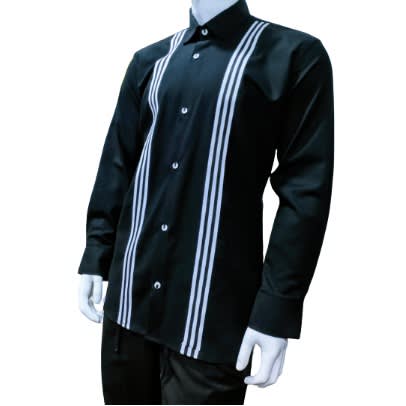 Men's Designer Pattern Long Sleeve Shirt