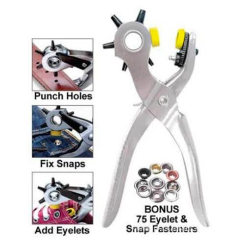 3 Functions Puncher -Holes - Snap Buttons And Fixing Eyelets