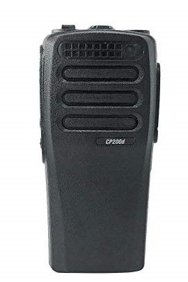 Black Replacement Front Housing Case For CP200D 2-Way Radio