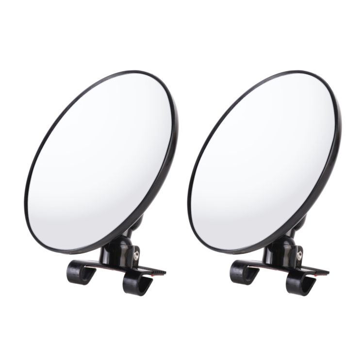 2 PCS Large Size Blind Spot Side Assistant Mirror