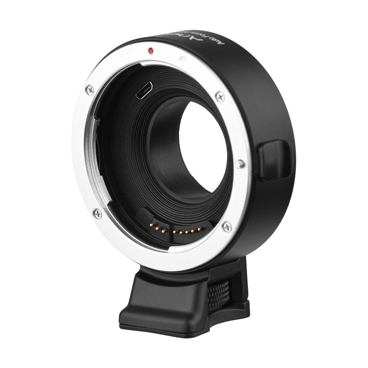 Andoer EF-FX II Lens Mount Adapter Ring Auto Focus Anti-Shake Aluminum Alloy with Tripod Mount Replacement for Canon EF/EF-S Lens to Fuji X-mount Mirrorless Camera XT4 XT3 XS10 XT30 XT30II XT20 X-E3 X-E2 X-E2S X-Pro2 X-Pro1 X
