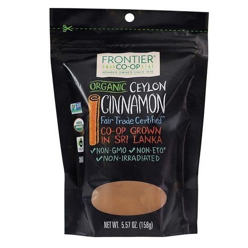Organic Fair Trade Ground Ceylon Cinnamon 5.57oz 158g