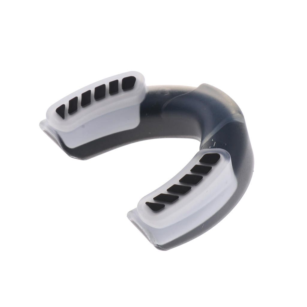 Sports Mouthguard Adult EVA Mouth Guard Boxing MMA   Black