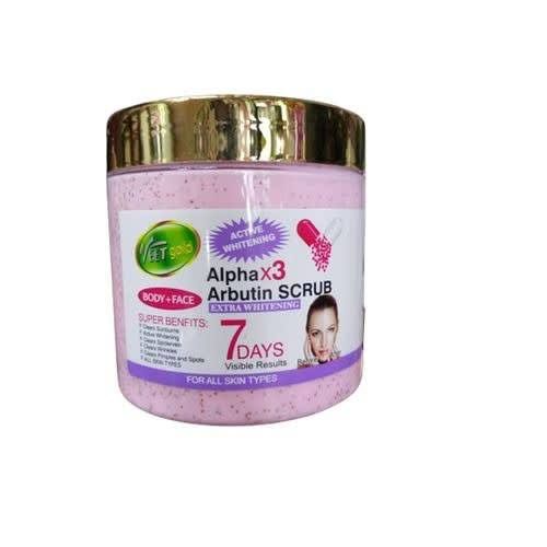 Active Alpha X3 Arbutin Scrub 600g