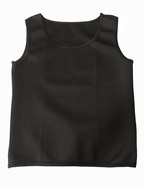Men Slimming Clothes Neoprene Sweat Vest Body Belt Waist Body Building Tummy Fat Burner Tank Top For Weight Loss