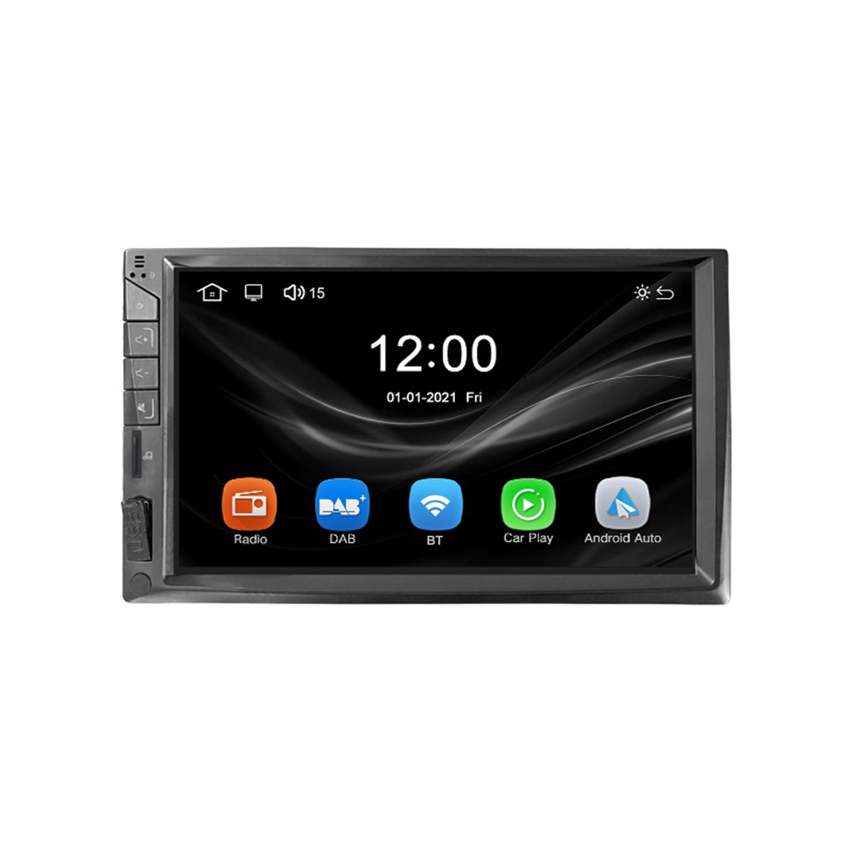 Double Din 7 Inch Car Stereo Radio MP5 Car BT Multimedia