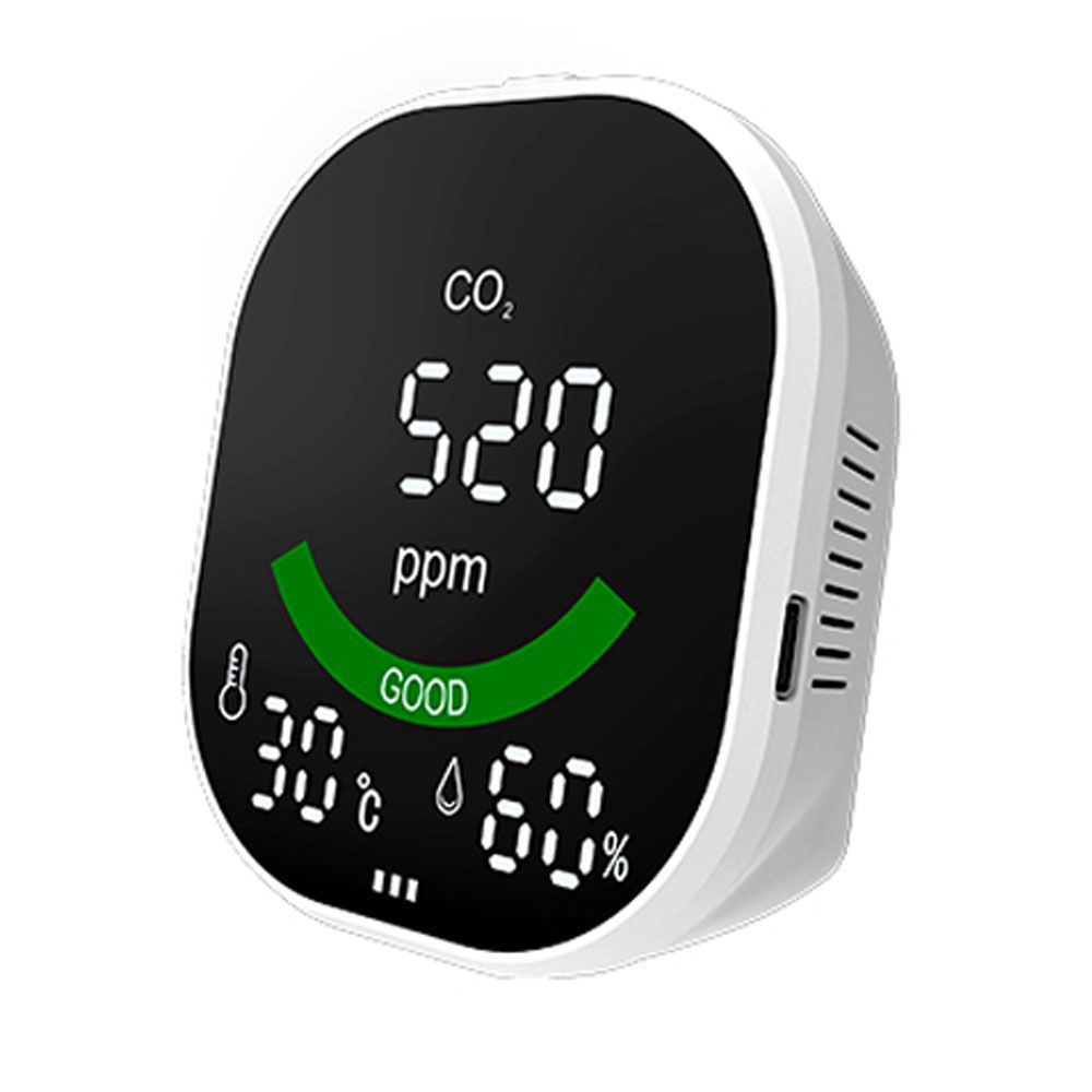 Multifunctional 3in1 CO2 Temperature Humidity Monitoring