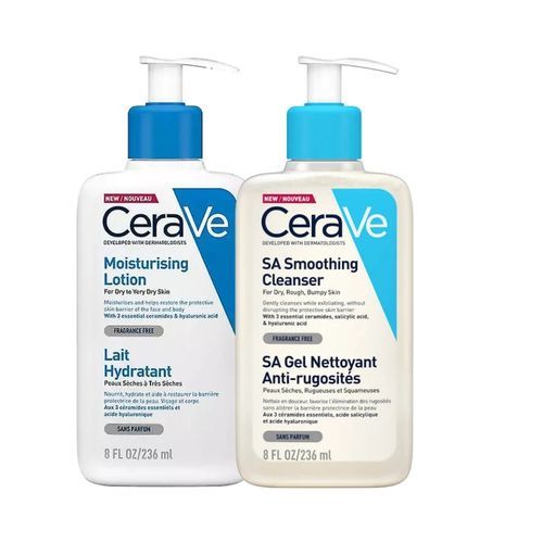 Moisturizing Lotion & SA Smoothing Cleanser For Normal To Oily Skin 8 Fl Oz/ 236ml